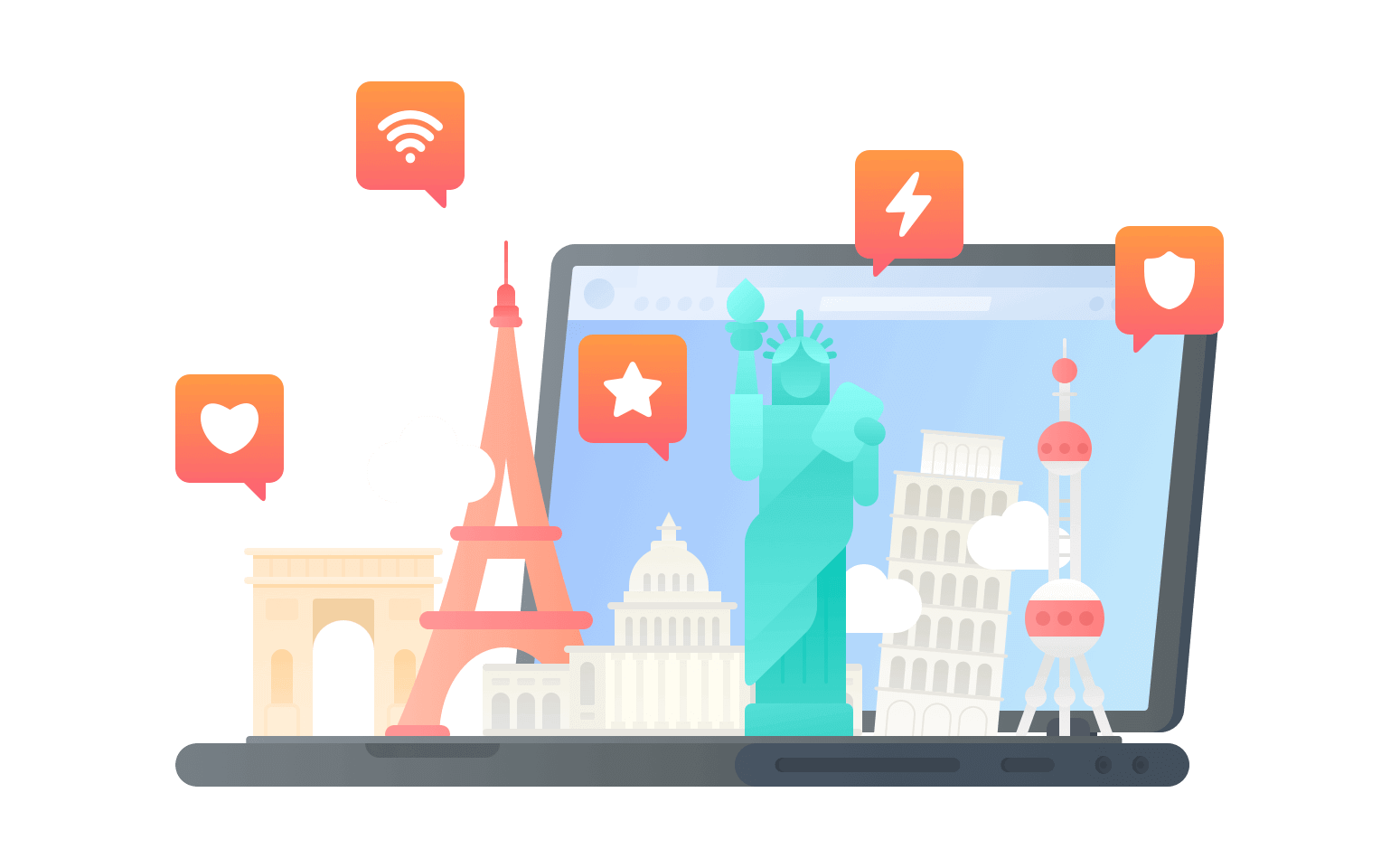 在特克斯和凯科斯群岛连接到中国的代理 - 海龟VPN